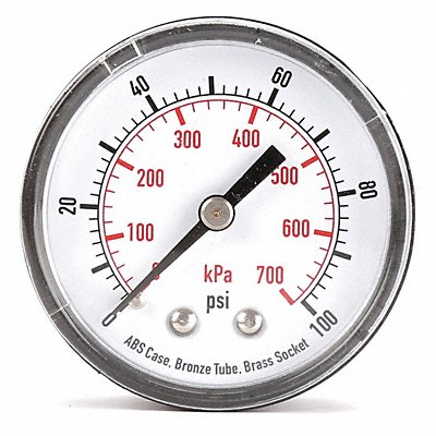 D1339 Pressure Gauge Test 2 In MPN:4FMC6