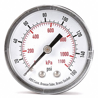 D1339 Pressure Gauge Test 2 In MPN:4FMC7