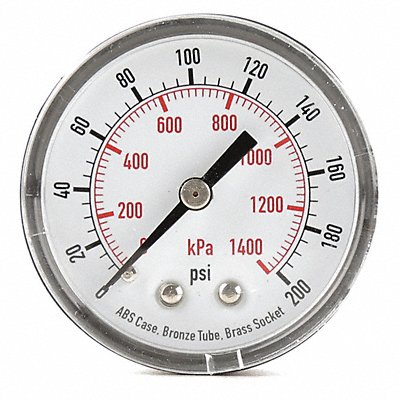 D1339 Pressure Gauge Test 2 In MPN:4FMC8