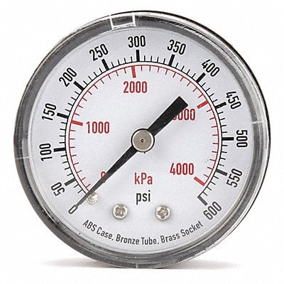 D1339 Pressure Gauge Test 2 In MPN:4FMD2