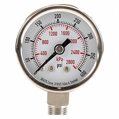 D1353 Pressure Gauge Test 1-1/2 In MPN:4FMJ6