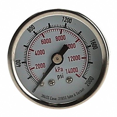 D1354 Pressure Gauge Test 1-1/2 In MPN:4FMU2