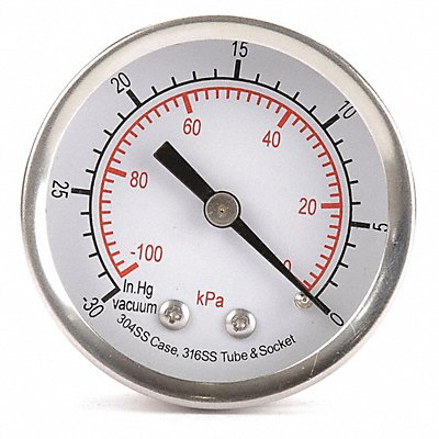 D1358 Vacuum Gauge Test 2 In MPN:4FMU5