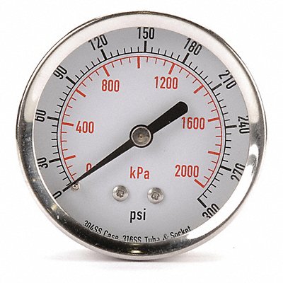 D1363 Pressure Gauge Test 2-1/2 In MPN:4FMW8