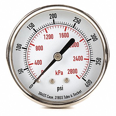 D1363 Pressure Gauge Test 2-1/2 In MPN:4FMW9