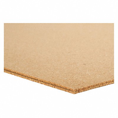 Cork Sheet L 24 in Plain Backing MPN:4NLW4