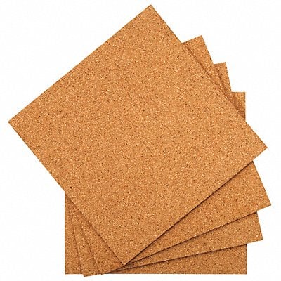 Cork Sheet L 12 in Plain Backing MPN:Wlins-lig30530550n-p4