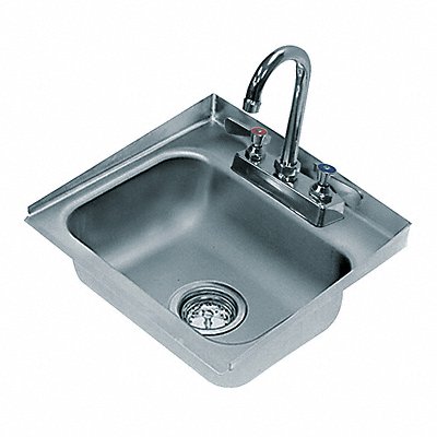 Sink w Faucet Rect 14 x10 x5 MPN:DI-1-30