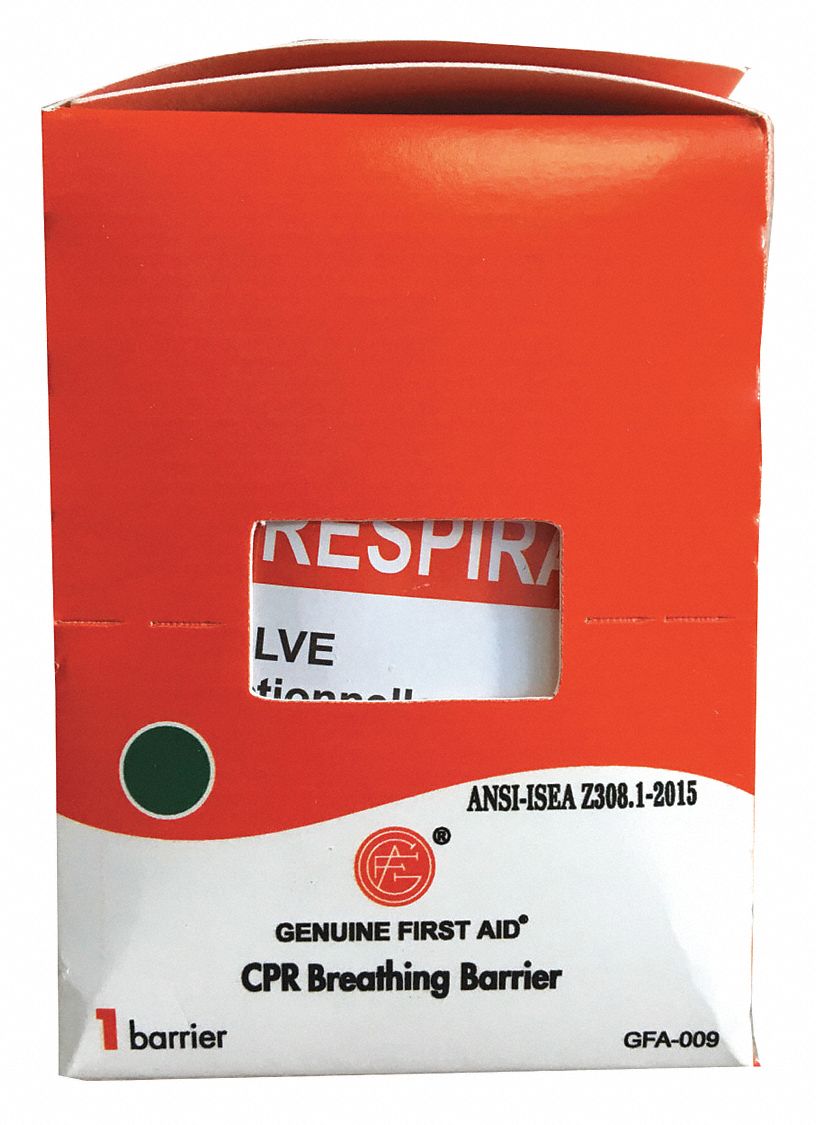 CPR Faceshield Universal Bag Clear MPN:9999-1509