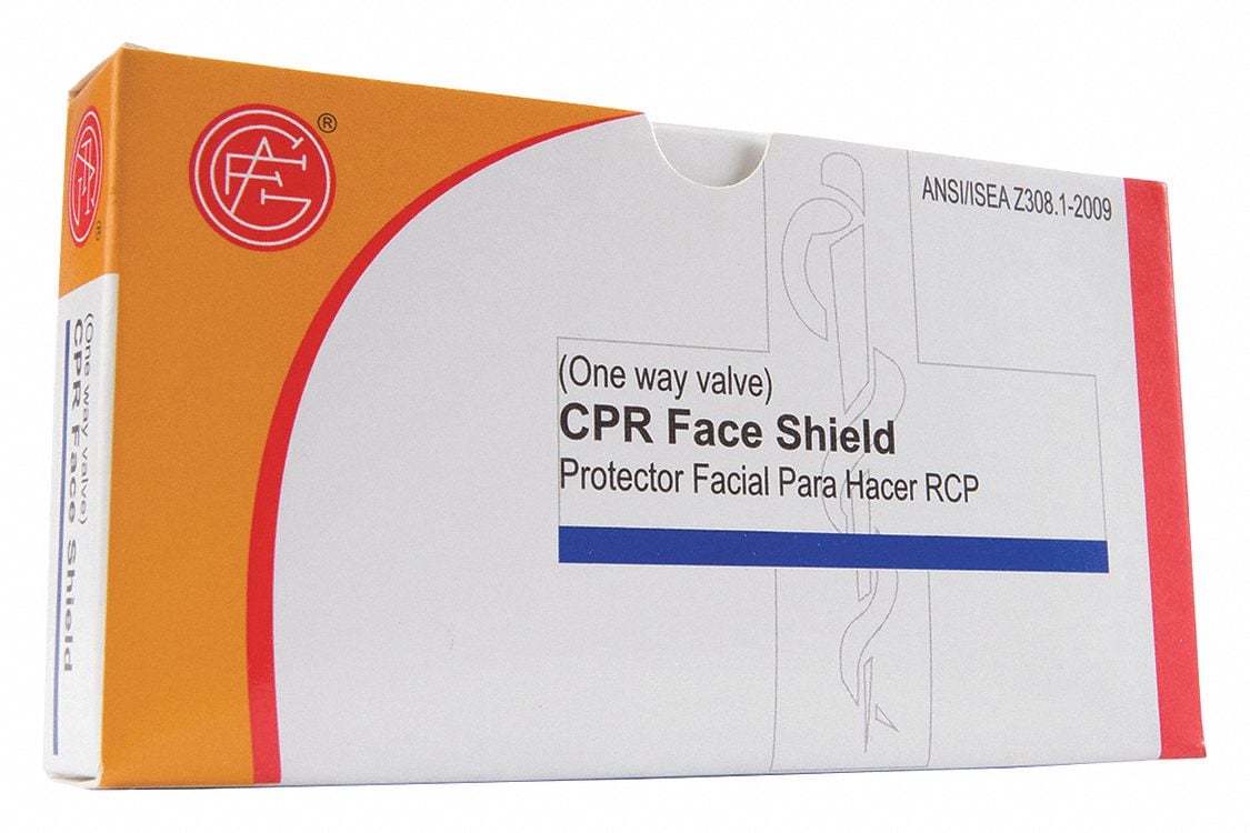 CPR Faceshield Universal Bag Clear MPN:9999-1601