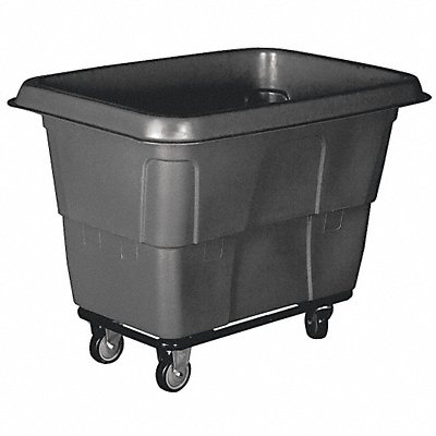 Cube Truck 1 cu yd. 1200 lb Cap Black MPN:36FL03