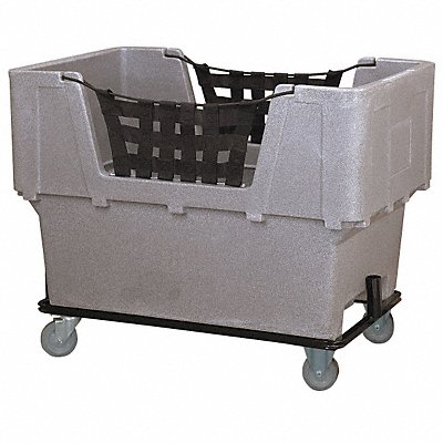 Cube Truck LLDPE Gray 23.0 cu ft. MPN:N1017261-GRAY