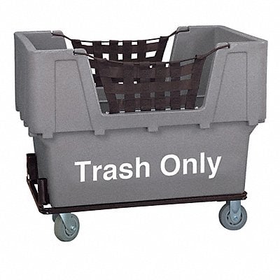 Cube Truck LLDPE Gray 23.0 cu ft. MPN:N1017261-GRAY-TRASH