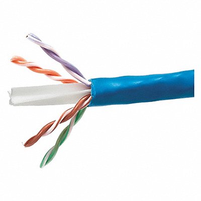 Data Cable Cat 6A 23 AWG 1000ft Blue MPN:13071