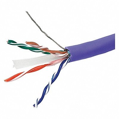 Data Cable Cat 6A 23 AWG 1000ft Blue MPN:13072