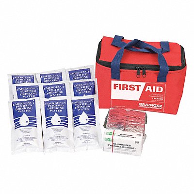 Personal Survival Kit 16 Piece Red MPN:54595