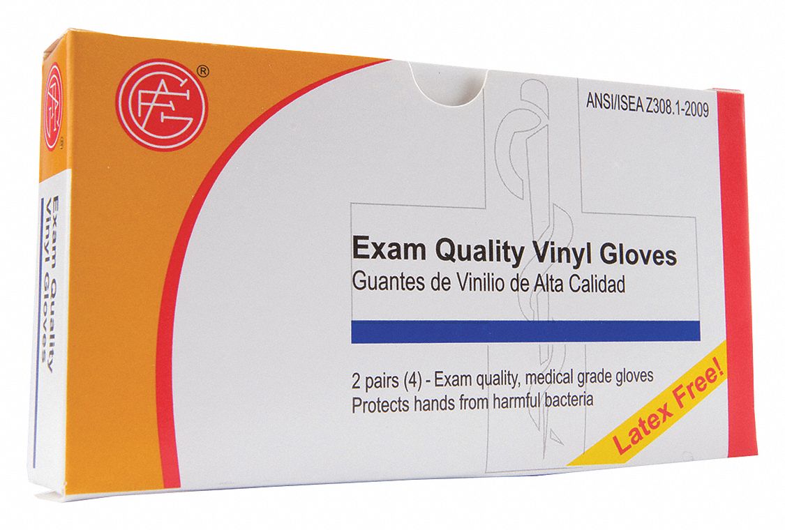 Disposable Gloves Vinyl L Gauze PK4 MPN:9999-1101