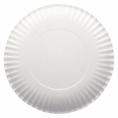 Disposable Paper Plate 9 in White PK1000 MPN:13109