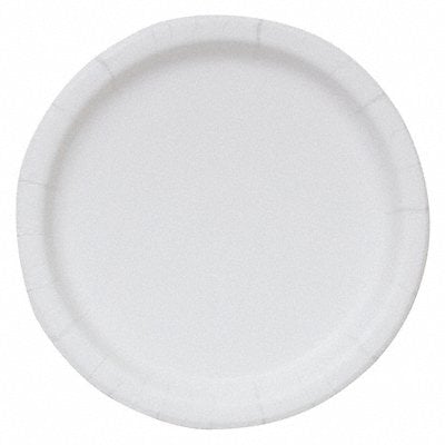 Disposable Paper Plate 8 1/2 in WH PK250 MPN:20825