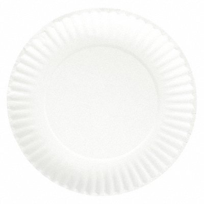 Disposable Paper Plate 6 in White PK1000 MPN:E30200