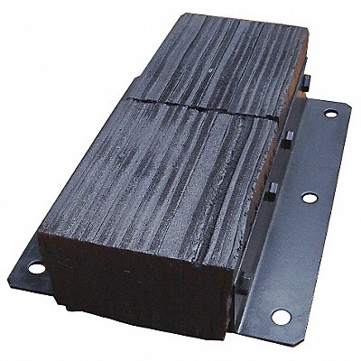 Dock Bumper 20x4-1/2x13 in Rubber MPN:26W591