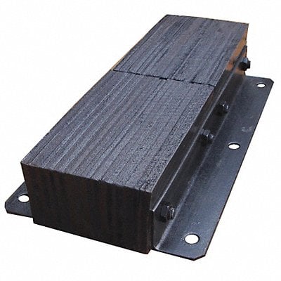 Dock Bumper 24x4-1/2x13 in Rubber MPN:26W592