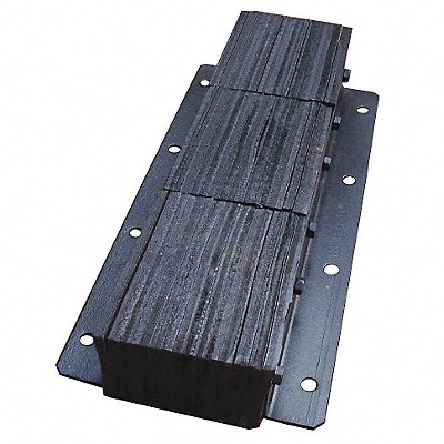 Dock Bumper 30x4-1/2x13 in Rubber MPN:26W593