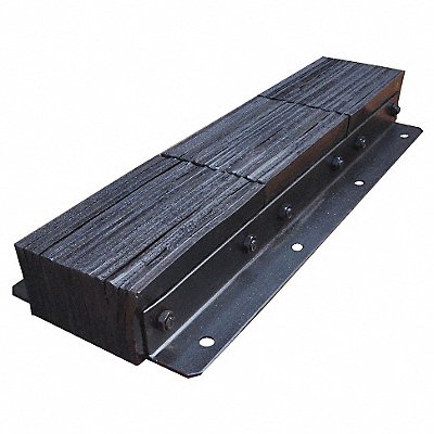 Dock Bumper 36x4-1/2x13 in Rubber MPN:26W594