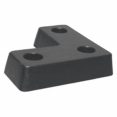 Dock Bumper 18x4x18 in Rubber MPN:2MYR3