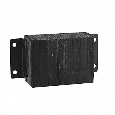 Dock Bumper 10x6x14-3/4 in Rubber MPN:4W942