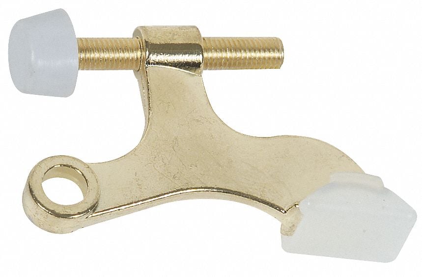 Door Stop Pin Brass 2 Lx1 Hx1/2 In W MPN:1RCT5