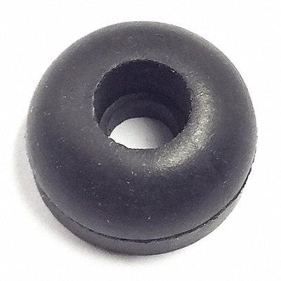 Bumper 5/8 in Black Rubber PK25 MPN:2081-017