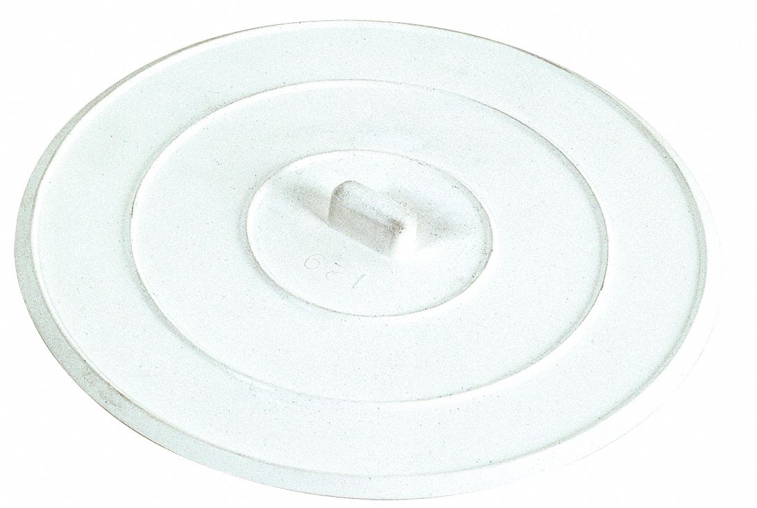 Stopper White Rubber 4-3/4 Pipe Dia MPN:30105