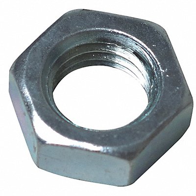 Hex Jam Nut 5/8 in Steel PK10 MPN:G5/8JN ZP