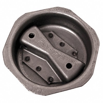 Drum Plug Gray Steel MPN:VGRS200