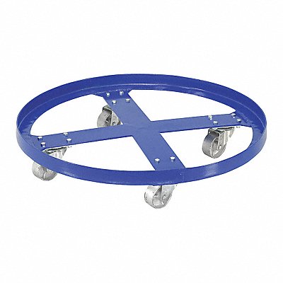 Drum Dolly Blue 31-5/8 in dia 1200 lb. MPN:DRUM-SP-32-12-C