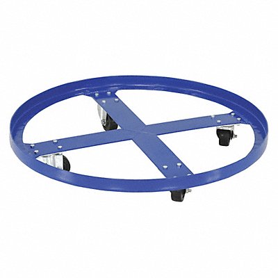 Drum Dolly Blue 31-5/8 in dia 900 lb. MPN:DRUM-SP-32-9-H