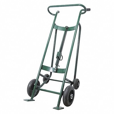 Drum Hand Truck 1000 lb Steel Green MPN:9WCX3