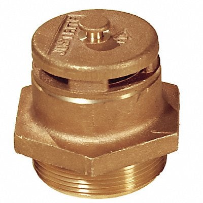 Drum Safety Vent Brass Brown Vertical MPN:08101