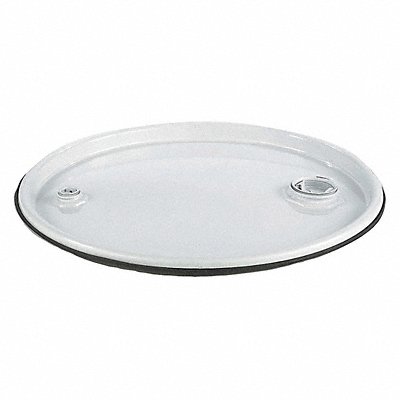 Drum Cover White Steel 55 gal MPN:P2212LKITT234