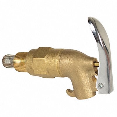 Drum Faucet Brass Brass NPT MPN:DFT-RIGID