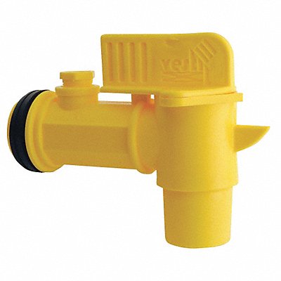 Drum Faucet EVA Yellow NPT MPN:JDFT