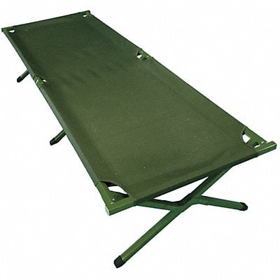 Fold Up Cot Green 225 lb Capacity MPN:3PAH3