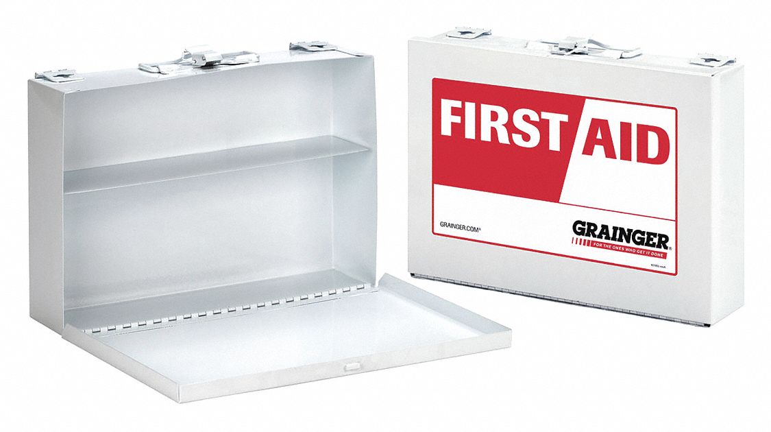 Empty First Aid Cabinet Wall Mount White MPN:M5022