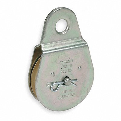 Pulley Fixed Eye Nickel 3/8 550 lb. MPN:1RCH8