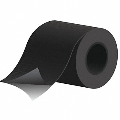 Fiberglass Strip L 18 ft Black Adhesive MPN:400III-100BS-0606