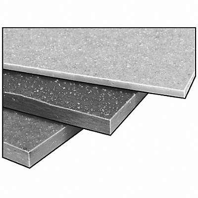 FiberPlate Grit Poly Gry 1/8 x 12 x12 In MPN:4ATE2