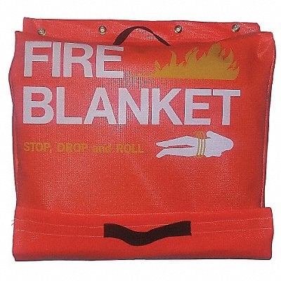 Fire Blanket Vinyl Tote MPN:8AA30