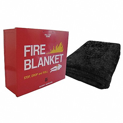 Fire Blanket and Cabinet Wool MPN:BCCOL