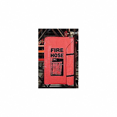 Fire Hose Cover 17 In.L 5-1/4 In.W Red MPN:20896